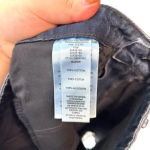 Good American Frayed Hem Denim Miniskirt In Blue299 Dark Wash Size 4 / 27 Photo 10