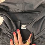 FILA ‎ Sport Women's Black Long Sleeve hooded active jacket Size Medium Photo 3
