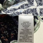 Cato Bohemian Wide Leg Ruffle Bell Bottom Pull On Pants Sz XL Pockets Printed Hippie Photo 6