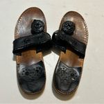 Jack Rogers   Black and Brown Leather Women's Sandals size 7 Photo 2