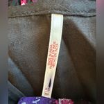 Free People  Women’s Rosebud Dress Tunic Top Size XS Oversized Sheer Purple Flowy Photo 8