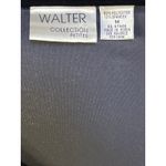 Walter Collection Petites Velvet Maxi Dress Navy Blue Short Sleeve Size M Size M Photo 2