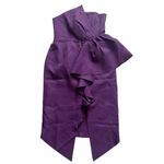 Elliatt NEW Reception Cascade Ruffle Strapless Dress in Purple, Size L $170 Photo 6