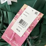 Emerald Sundae  Juniors' Ruffled Side-Pleated Dress Hunter Green Sz L Photo 5