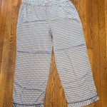 Eberjay Eberjey 100% silk geometric print pajama pants size XL Photo 0