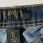 Rocawear  WOMEN DARK WASH BLUE JEANS SIZE 11 PRE-owned Photo 6