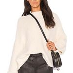 Free People Cuddle Up Pullover Sweater in Ivory Size XS Photo 0