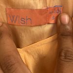 Wish  orange spaghetti strap tank style blouse woman’s size small Photo 2