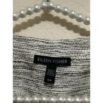 Eileen Fisher Coat Size Small Gray Cotton Capsule Wardrobe Lagenlook Overcoat Photo 2