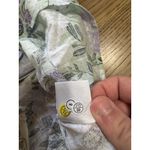 Liz Claiborne  Women Floral Button Down Size Medium‎ Cotton Blend Lightweight Photo 10