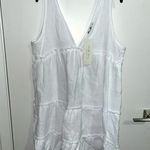 Palmetto Moon /Charlotte Avery White Linen Dress Photo 0