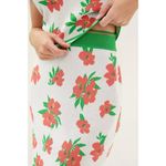 Anthropologie EVA FRANCO x  floral 2 piece set skirt tank vacation travel M Photo 4