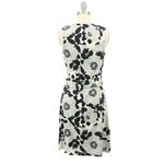 Flora Bea Rica Ivory Black Floral Wrap Sleeveless Dress XS Photo 4