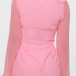 Princess Polly  Marisela Long Sleeve Mini Dress Pink NWT Photo 1