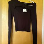 Forever 21  Long Sleeve Knit Top with Cutouts Photo 0