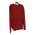 Turnbury Dark Red Silk/Cashmere V Neck Long Sleeved Sweater XL Photo 1