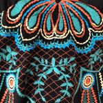 Flying Tomato  Black Embroidered Sleeveless Dress L Photo 6