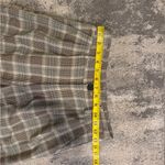 Source Unknown Women’s Beige Long Checkered Wide-Leg Pants Photo 4