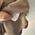 ANA New Approach Y2k M Paisley Print V Neck Blouse Top Forest Whimsigoth Boho Tan Size undefined Photo 4