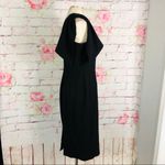 Dress the Population  NWT Tiffany 1 shoulder black midi dress size small Photo 8