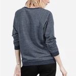 Everlane The Track Crew Sweatshirt | Heather Navy | Size S Photo 1