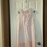 Ava & Viv  Pink/Orange Tired Sleeveless Maxi Dress size 0X Photo 6