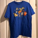 Disney  Vintage Blue Lion King Tee Photo 0