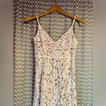 Lulus | One Wish White Lace Midi Dress, Size M Size M Photo 5