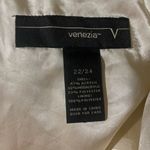 FAUX FUR SATIN LINED DRESSY OVERCOAT FOR ANY FORMAL OCCASION by VENEZIA Tan Size 24 Photo 2