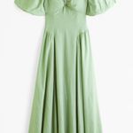 Abercrombie & Fitch NWT Abercrombie Puff Sleeve Maxi Dress Photo 0