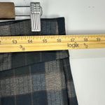 Zac & Rachel Pull On Plaid Pants Womens Large Black Tailored Office Chic Preppy Photo 4