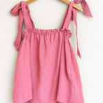 Outerknown  Dusty Pink Organic Cotton Tank Top NWT S Photo 0