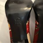 NWOT Jessica Bennett Jkiora Pleated Silk and Crinkle Patent Stiletto Peep Photo 7