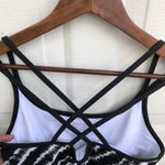 Soybu Women’s Dress Tahiti Black White Tie Dye Straps Strappy Medium Photo 4