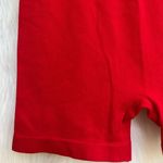 SKIMS Red ribbed biker shorts Photo 1