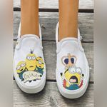 Vans  Custom Hand - Painted Slip - on shoes Featuring Minions From Movie Photo 3
