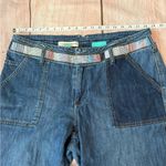 Pilcro and the Letterpress  Patchwork Carpenter Jeans Straight Size 31 Hi Rise Boho Photo 2