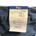 Terra & Sky  Plus Size PETITE High Rise Skinny Jeans Photo 3