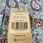 Boden Flippy Jersey Mini Dress Short Sleeve
Enchanting Paisley Floral Blue 10R Size 10 Photo 8