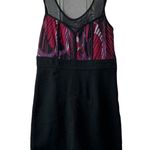 Kenar  Black Sleeveless Sheath Dress Sheer Chest & Back Women's Sz 6 NEW Photo 2