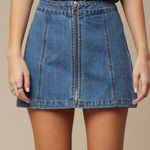 Altar'd State NWT Altar’d State Denim Skirt  Photo 0