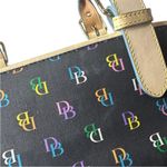 Dooney & Bourke Vintage  y2k  Rainbow Fabric Top handle Photo 6