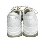 Geox  Respira Kirya‎ White Leather Chunky Sneakers Size 10 Photo 4