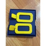 Handmade Yellow  Earrings‎ Photo 1