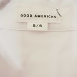 Good American 2X Tabbed Poplin Blouse White NWT SIZE 5/6 Photo 6