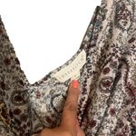 Lovestitch  boho floral paisley dotted maxi dress size S Photo 5