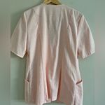 Vintage Carriage Court Pink Blazer Top Sz L/XL, Lightly Structured, USA Made Size L Photo 6