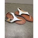 Brioso Ltd Thong Bright White Sandals Photo 1