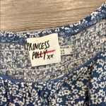 Princess Polly  Blue meadow floral crop top size 8 Photo 1