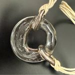 Vintage Sterling Handcrafted Glass Donut O Photo 10